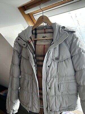 Burberry Daunenjacke Damen Grau 